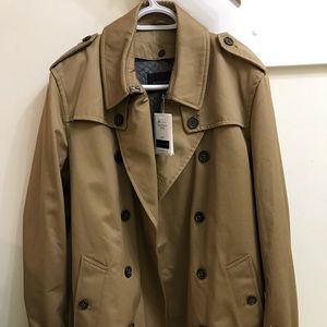 Men’s Double Breasted Trench Coat